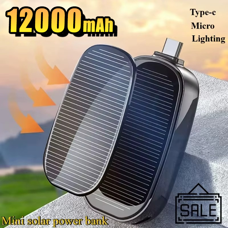 Solar Emergency Charger - Emergency Solar Mini Portable Power Bank