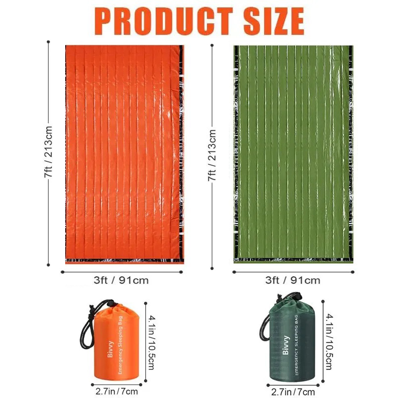 Waterproof Lightweight Thermal - огляд і ціна Bivy Bag Emergency