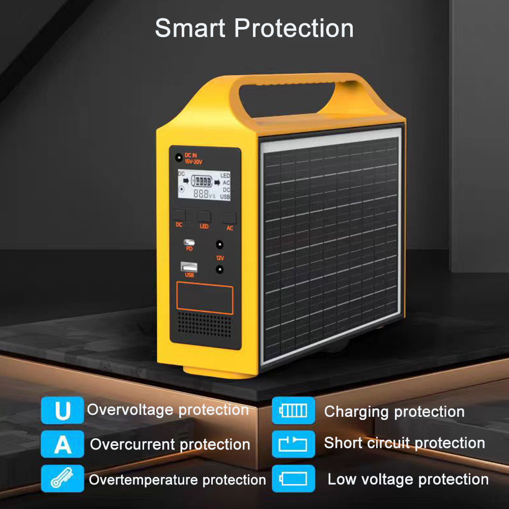 100W LiFePO4 Portable Power St - огляд і ціна Solar Emergency Charger