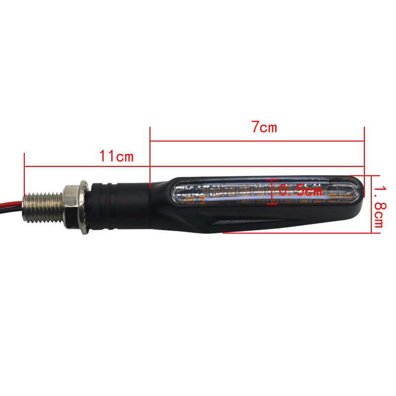 2/1PCS LED Motorcycle Turn Sig - огляд і ціна Sos Light Strobe