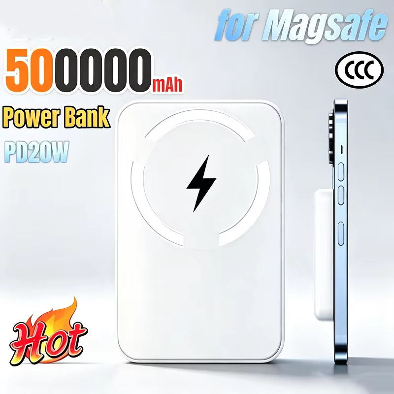 500000mAh Magnetic Wireless Po - огляд і ціна Solar Emergency Charger