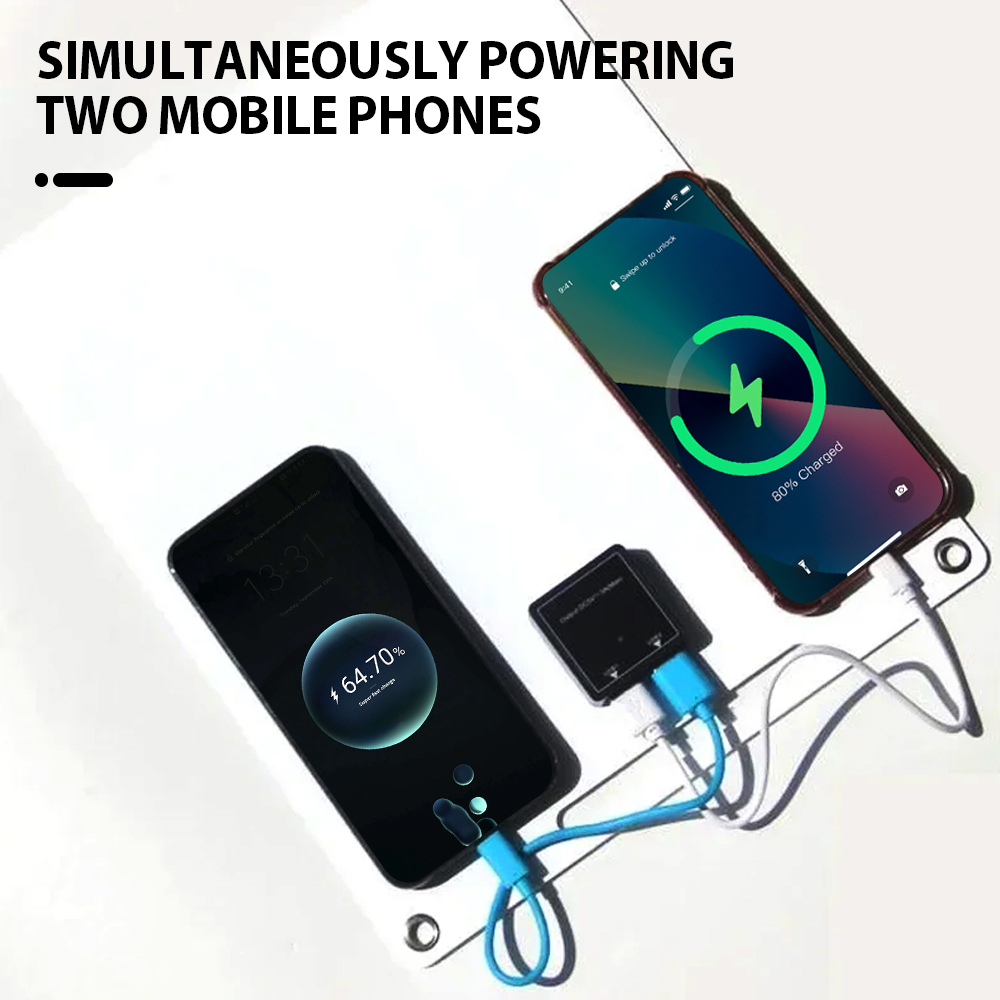 100W Waterproof Solar Panel Po - огляд і ціна Solar Emergency Charger