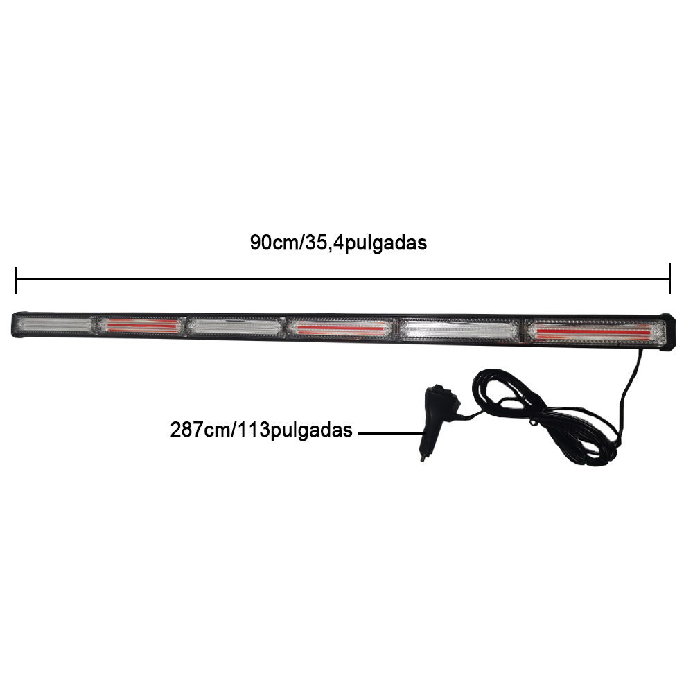 Fit for 12-24V Car 35.4inch Au - огляд і ціна Sos Light Strobe